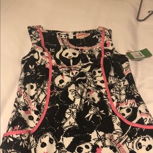 White Tag Lilly Pulitzer Original Panda Shift